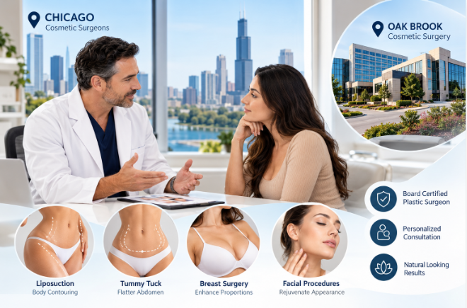 Cosmetic Surgery in Chicago and Oak Brook: Choosing the Right Plastic Surgeon